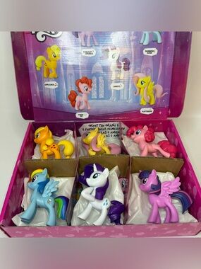 My Little Pony G4 The Mane 6 Figures Set NIB